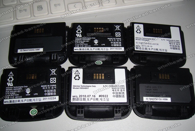 Intermec 318-045-001 Battery for GC4460 CS40 Genuine used